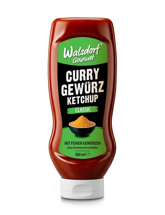 Curry Gewürz Ketchup -CLASSIC- 800ml Tube