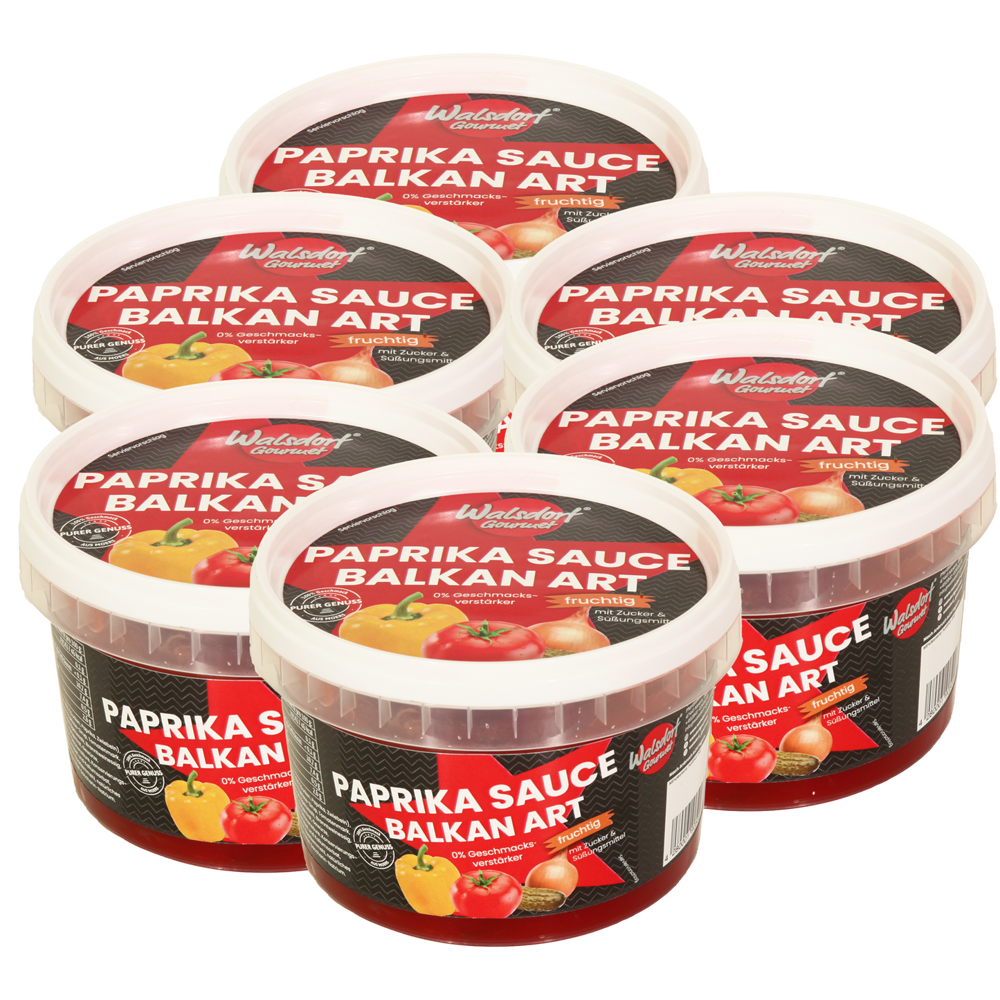 Paprika Sauce Balkan Art 500g Schale