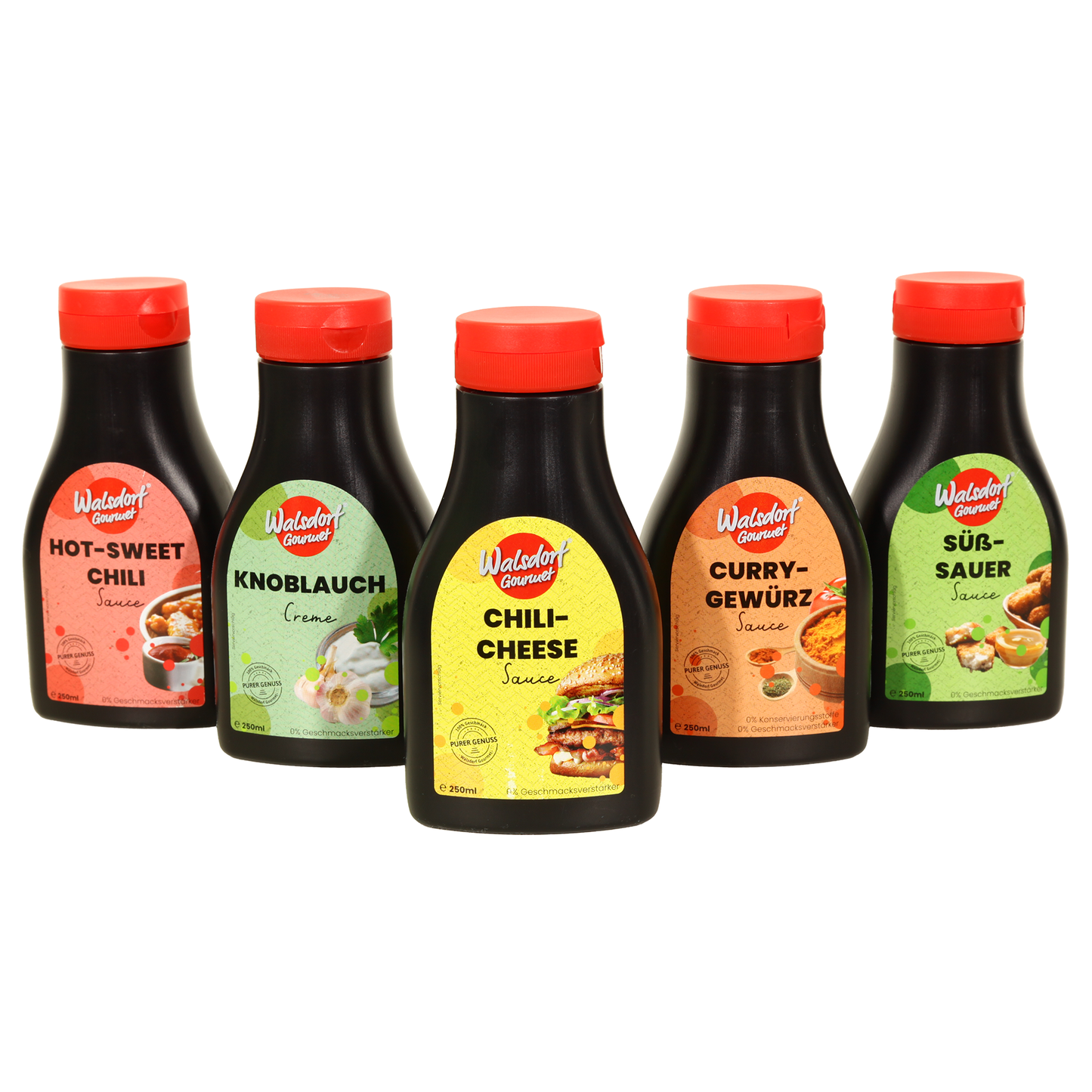Saucen-Set 5 Sorten von Walsdorf Gourmet