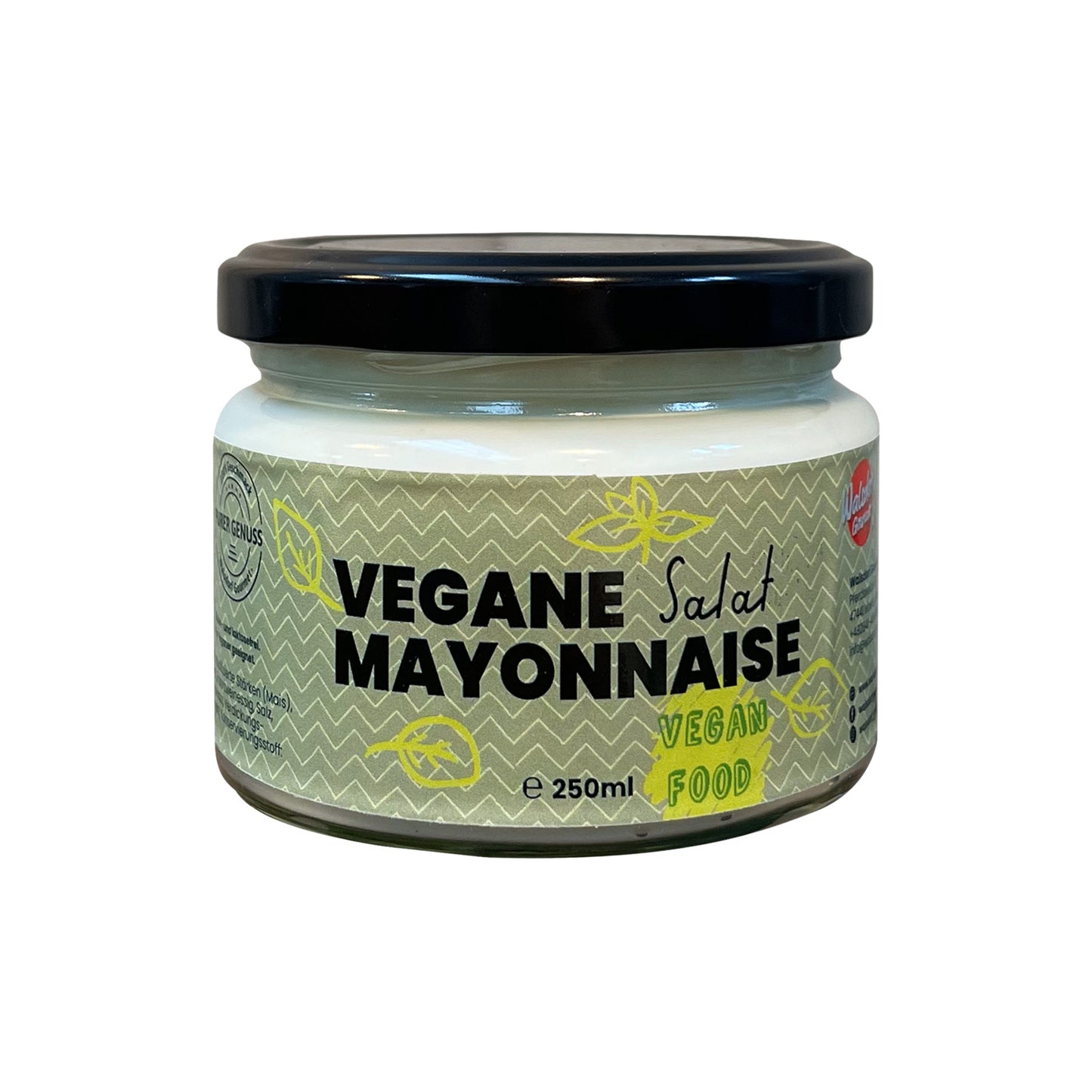 Vegane Salat Mayonnaise 250ml Glas