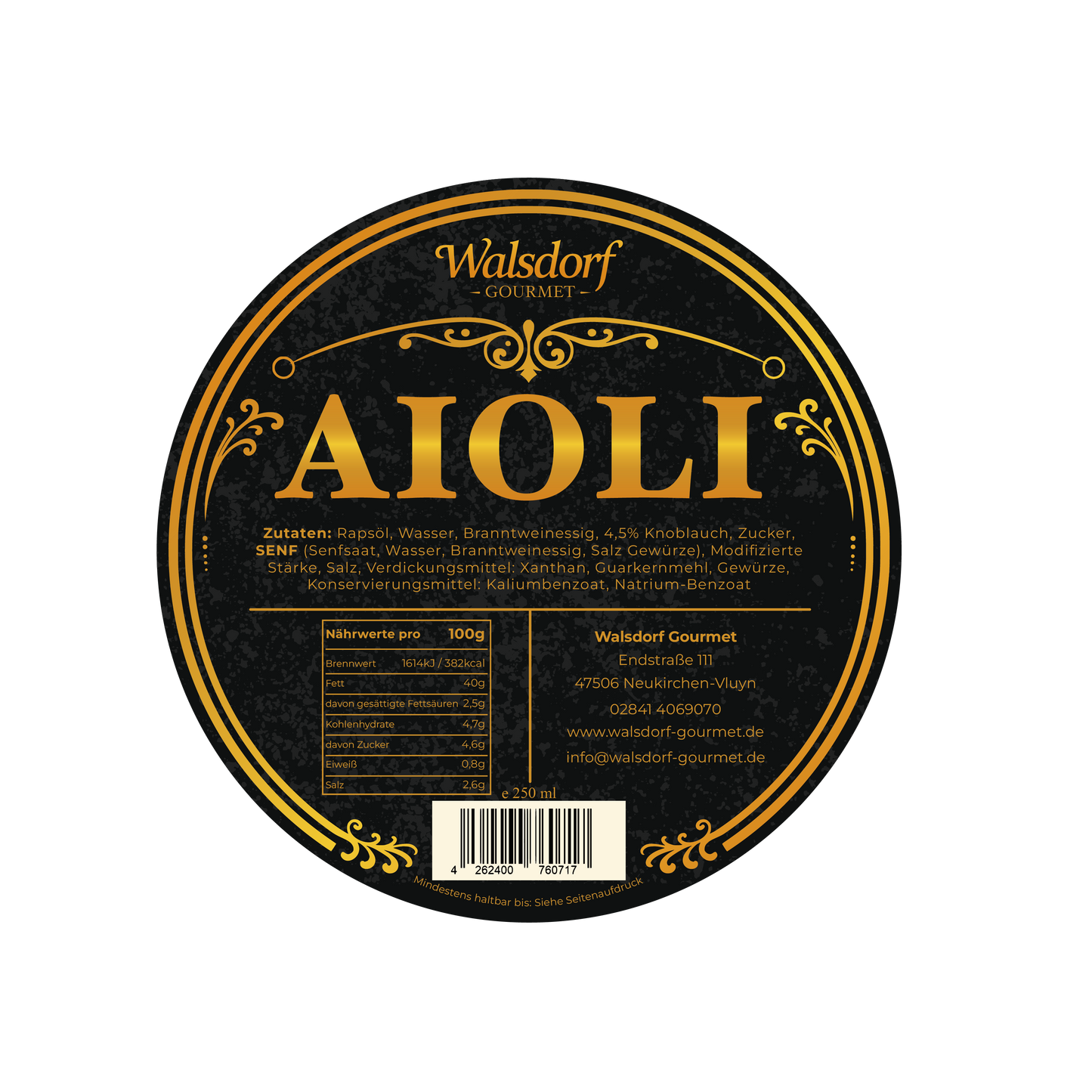 AIOLI Dip 250ml Schale